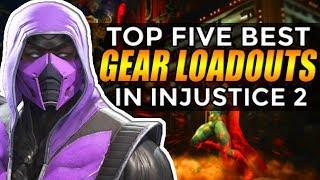 Injustice 2: Top 5 Characters With The BEST GEAR!