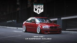 Bagged BMW E46 | Super Low Air Suspension by Bag Riders