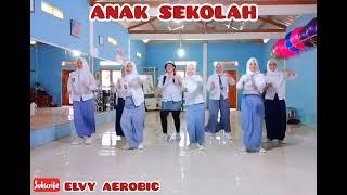 ANAK SEKOLAH(CRISYE)//TIK TOK VIRAL//SENAM KREASI//SS FIOLET