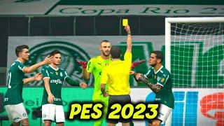 PES 2023 no XBOX 360 - JOGUEI PES 2018 ATUALIZADO PES 2023 - XBOX 360 Gameplay Palmeiras x Flamengo