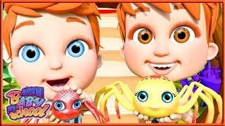 The Adventures of Inky Wincy | Wee Web Weaver | Song for Children - Awesome Baby Preschool