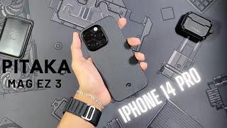 iPhone 14 Pro Pitaka MagEZ Case 3 Review (BEST SLIM CASE?)