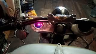 Tachometer custom sportster bobber 1250