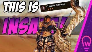 CONVERT ELEMENT BOW BUILD | Monster Hunter Wilds