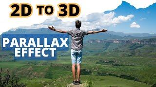 Make 2D Images Come to LIVE in Premiere!!! #parallaxeffect