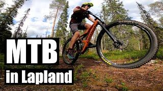 Mountain biking in Lapland | MTB trails in Ylläs | Äkäslompolo Finland