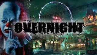 OVERNIGHT AT A HAUNTED CARNIVAL - STAYING THE NIGHT AT FAIR | OmarGoshTV