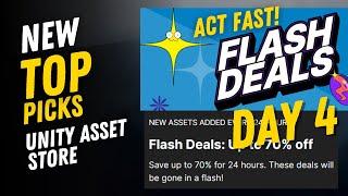 Unity Asset Store Flash Sale Day 4 | 70% Off Deals