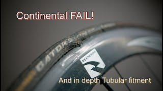 Continental FAIL! In depth fitting of Tubular Gatorskin