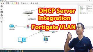 Fortigate firewall integrate with DHCP Server