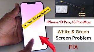 How to Fix iPhone 13 pro max Stuck on White Screen! iPhone 13 Pro Max white screen after update.2023