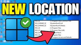 How To Change Default Download & Install Location Windows 10/11