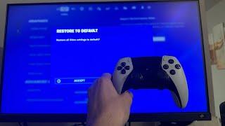 Fortnite: How to Reset & Restore Settings to Default Tutorial! (Easy Method) *UPDATED 2024*