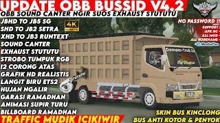 UPDATE TERBARU !! OBB BUSSID SOUND CANTER NGIR SUOS EXHAUST STUTUTU | Bus Simulator Indonesia