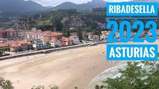 # 411 Ribadesella 2023. Asturias. Астурия. Север Испании. Курортное Место На Севере Испании