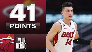 Tyler Herro With Career-High 41 PTS, 10 3PM 