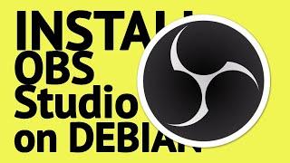 Installing Open Broadcaster Software on Debian-based Systems #Shorts