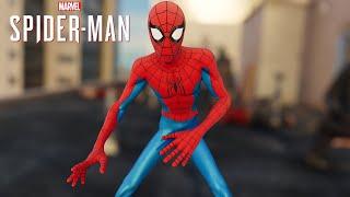 Spider-Man PC - Spider-Verse No Way Home Suit MOD Free Roam Gameplay!