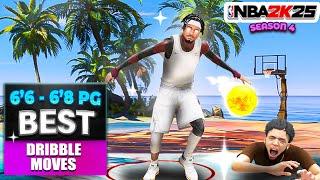 BEST DRIBBLE MOVES for TALL PGs in NBA 2K25 SEASON 4 is INSANE