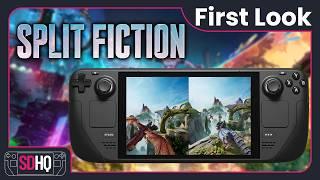 Split Fiction Steam Deck Performance First Look - The Best Portable Co-Op Experience