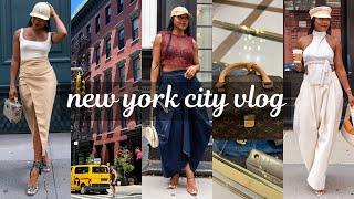 New York City Lifestyle Vlog! Shopping in Soho, Summer Outfits & Luxury Haul ︎ MONROE STEELE
