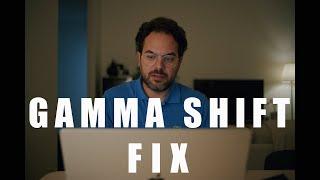 How to fix GAMMA SHIFT in DaVinci Resolve, Quicktime and Youtube
