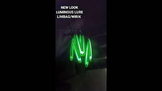 glow in the dark lure spoon lure limbag wirik #diylure #fishingbait