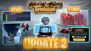 AOT Revolution Everything Coming In UPDATE 2 (New Codes, Release Date, Story Missions)