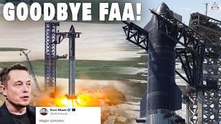 SpaceX Is About To Launch Starship Launch 5 Without FAA Approval!? Elon Musk React...