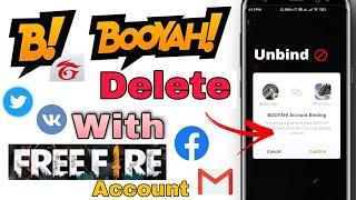 How to delete BOOYAH Account ! share and care app account India