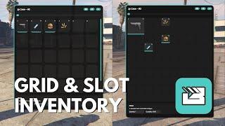 FiveM Slot & Grid Inventory | [ALPHA PREVIEW] | BOII Development **FREE**