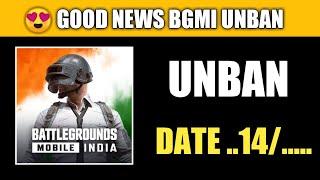 BGMI UNBAN DATE 