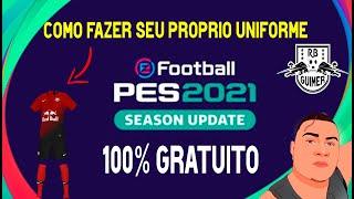 Como criar um uniforme no PES21 para Master League