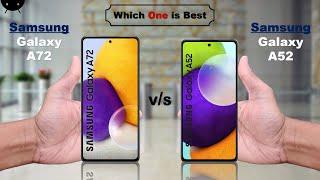 Samsung Galaxy A72 vs Samsung Galaxy A52