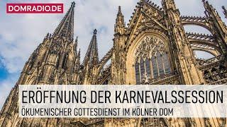 Eröffnung der Karnevalssession im Kölner Dom am 08.01.2025