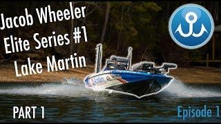 Lake Martin 1of2 | BASS Elite Series #1 | WheelerFishing Episode 1