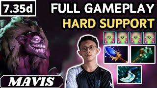 7.35d - Mavis DAZZLE Hard Support Gameplay 46 ASSISTS - Dota 2 Full Match Gameplay