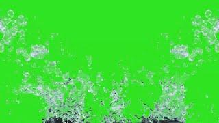 REALISTIC!!! TOP 9 Water Splash Green Screen - Sound Effect Included || By Green Pedia