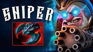 1400XPM  32Kills Satanic Build Hit like a truckSniper Dota 2