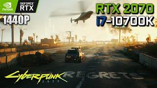 Cyberpunk 2077 - RTX 2070 OC & i7-10700K | Max Settings 1440p (RTX On)