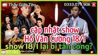 Cập nhật vé show Hồ Văn Cường 18/1: nhạc sĩ Nguyễn Minh Cường lên tiếng