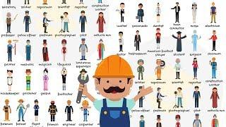List of Jobs and Occupations in English | Types of Jobs | Learn Different Job Names