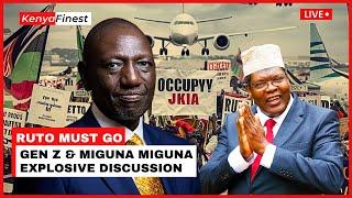 LIVE!! GEN Z & MIGUNA MIGUNA NEW PLAN TO IMPEACH RUTO POWERFUL DISCUSSION ON X SPACE