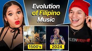 Waleska & Efra React to The Evolution of Filipino Music