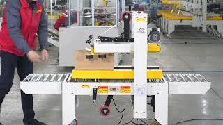 Semi-auto Heavy Duty Carton Box Tapping Machine Carton Sealer Sealing Machine