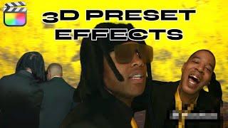 3D Effects In Final Cut Pro!