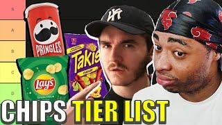 jschlatt Hates GOOD Chips! | Tier List Reaction