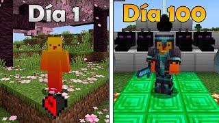 Sobreviví 100 DÍAS CON MEDIO CORAZON en Minecraft Hardcore... 1.20.2