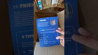 Unboxing Bryan Johnson’s Blueprint Protocol #blueprint #bryanjohnson #angelocarlos #shorts #venmo