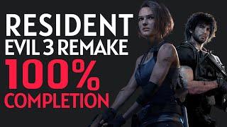 Resident Evil 3 Remake 100% Completion